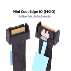 MCIO SFF-TA-1016 PCI-E 5.0 Mini Cool Edge IO 4X 38Pin Extender Cable 0.5M