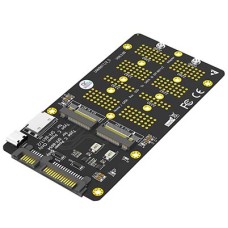 Combo M.2 NVMe/SATA SSD to SFF-8611 8612 and SATA Card